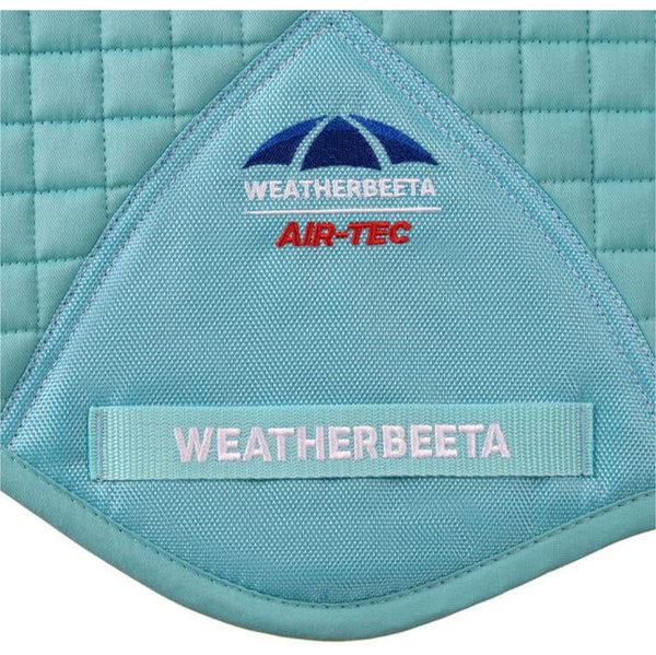 2025 Weatherbeeta Prime Air-Tec Jump Shaped Saddle Pad 1028251 - Light Aqua